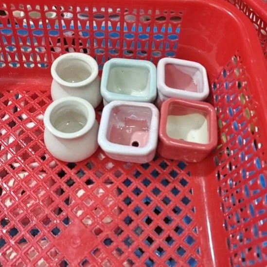 微瑕陶瓷盆12包邮