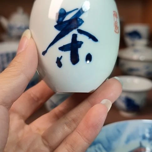 柴窑烧制主人杯一个