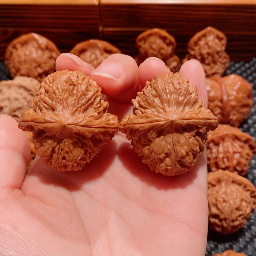 文玩核桃把件喜****子南疆石