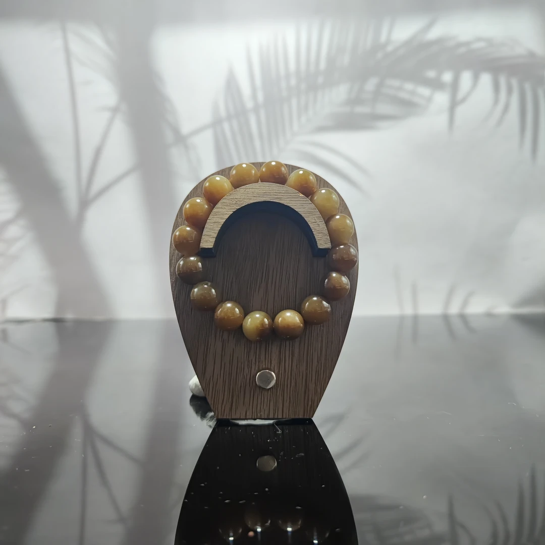 U和田玉圆珠手串（卡12）4060