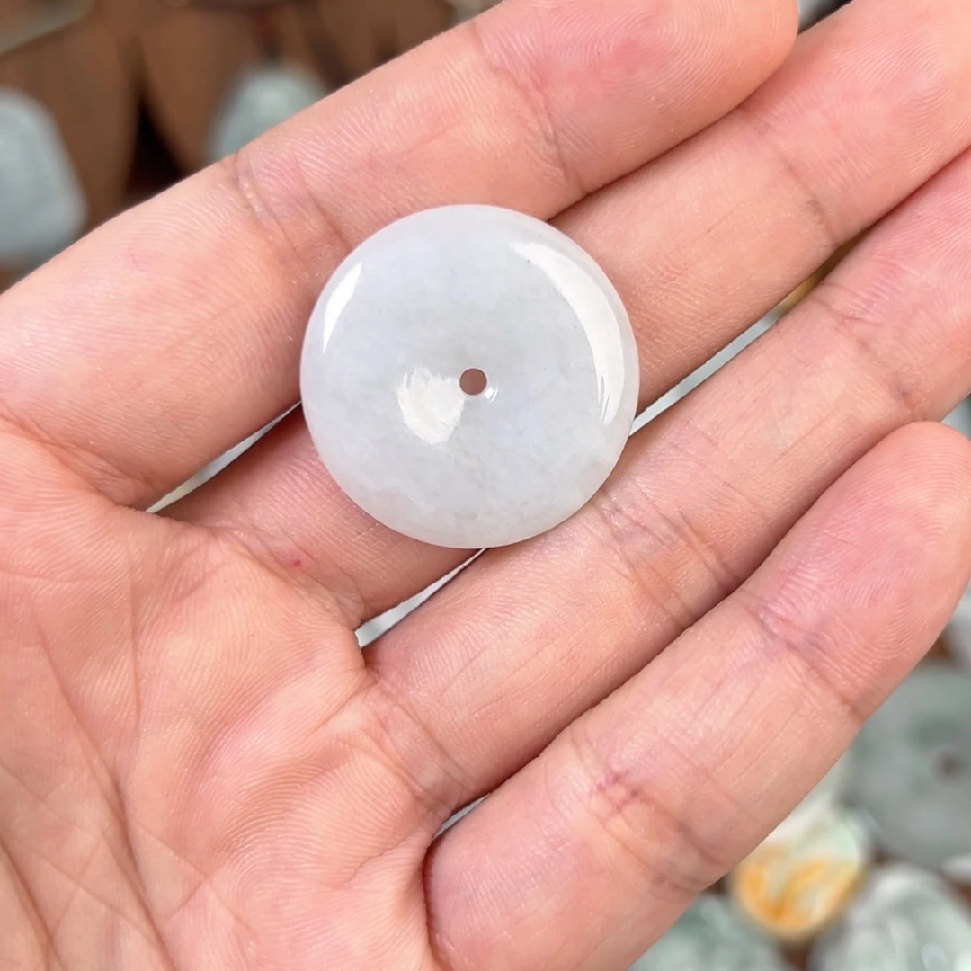 翡翠未镶嵌颈饰多样性发其一天然A货翡翠0032
