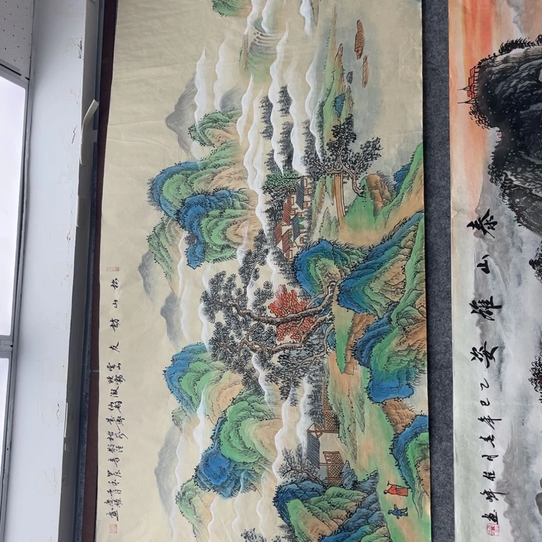 关***庄国画明月的直播间888