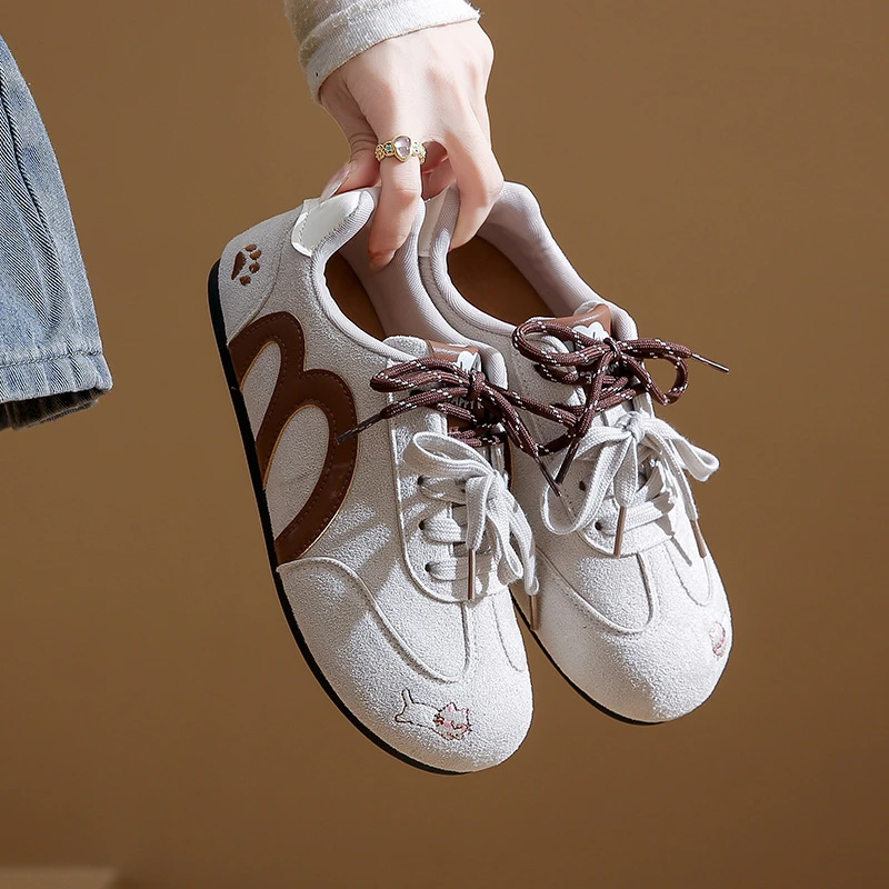 2025秋季新款韩版透气阿甘鞋女ins学生休闲鞋女德训跑步女鞋