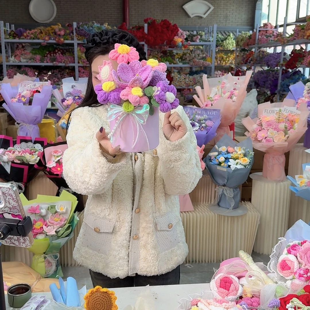 非遗手工花束，孤品清仓