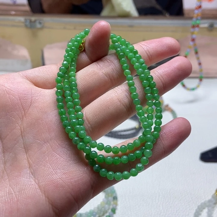 定制翡翠未镶嵌缅甸翡翠A货卡3.9