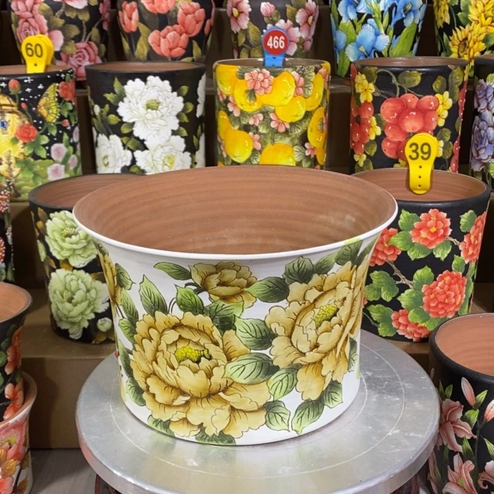 景德镇精品博采美盆20.5/13