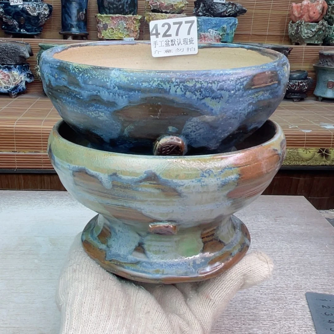 景德镇陶瓷艺术罐、全手工制作宏**配瑕疵特价