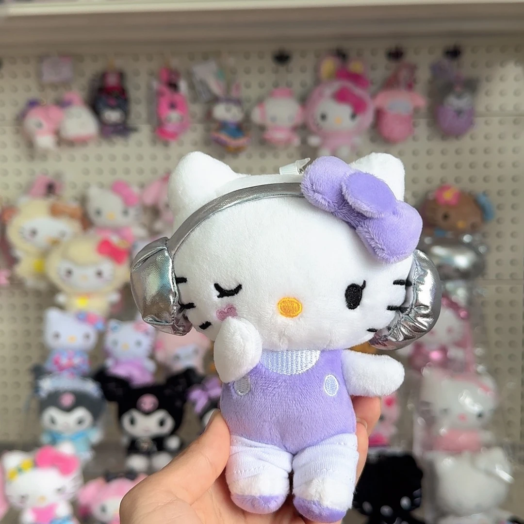 PU革耳机kitty挂件