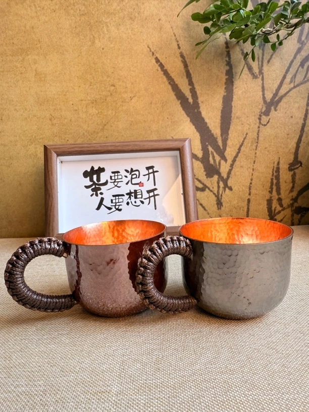 【大苏铜壶】纯手工主人杯全手工复古风个性公杯精美创意家用分茶