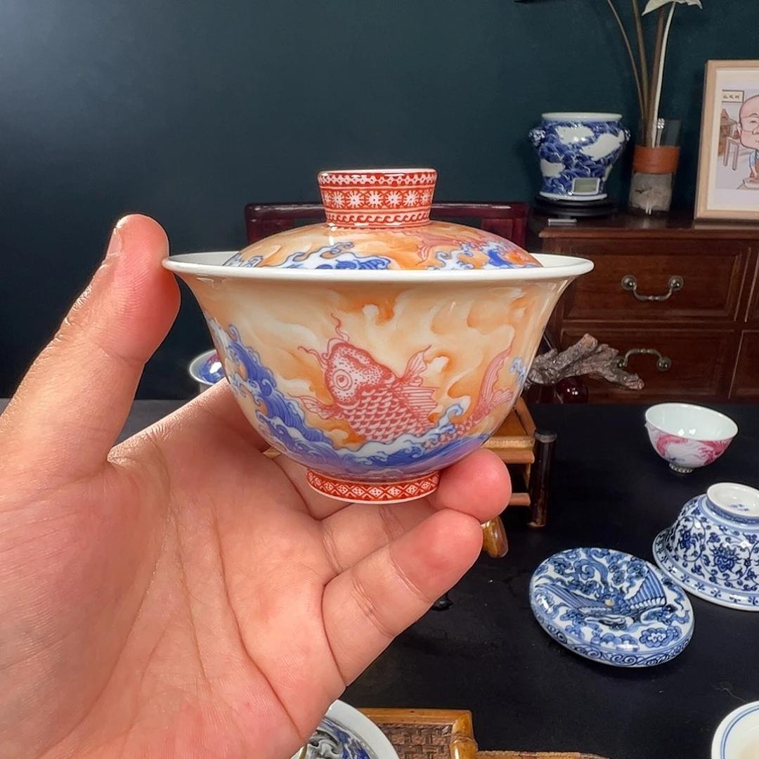 光头强的五鱼盖碗