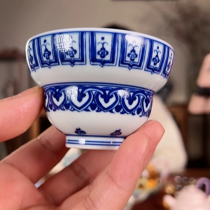 宝相花葫芦杯子杯子