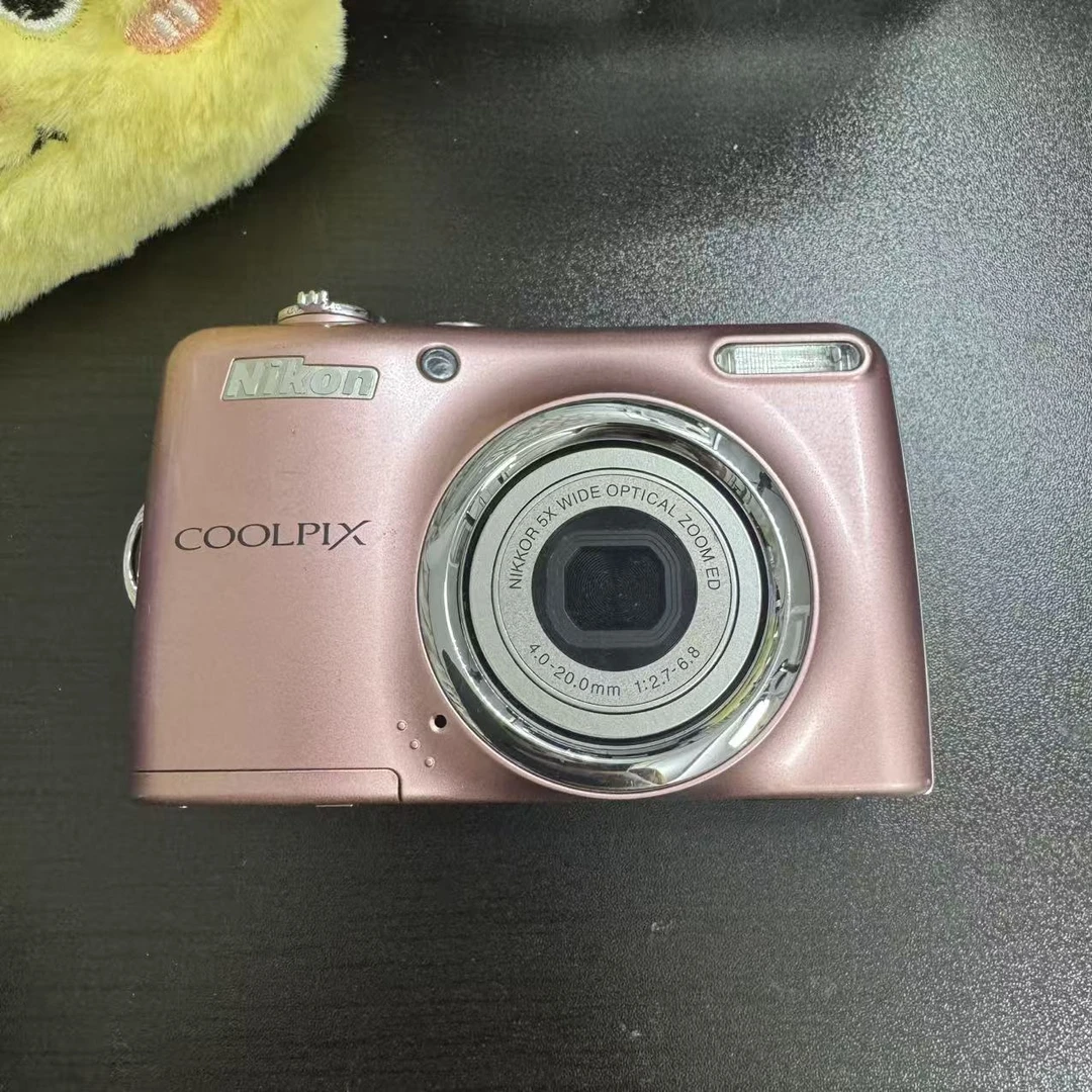 9新 Nikon/尼康 l23 1010w5x 稀有香槟粉色多滤镜色彩丰富 no退换