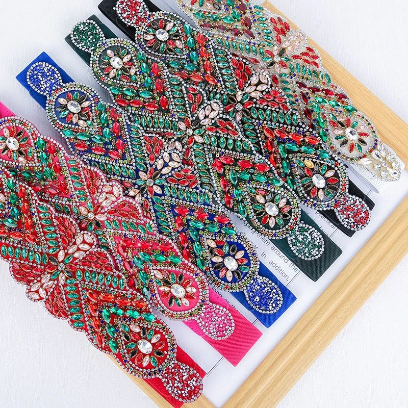 【梓融老师】波西米亚民族风弹力松紧加宽腰带