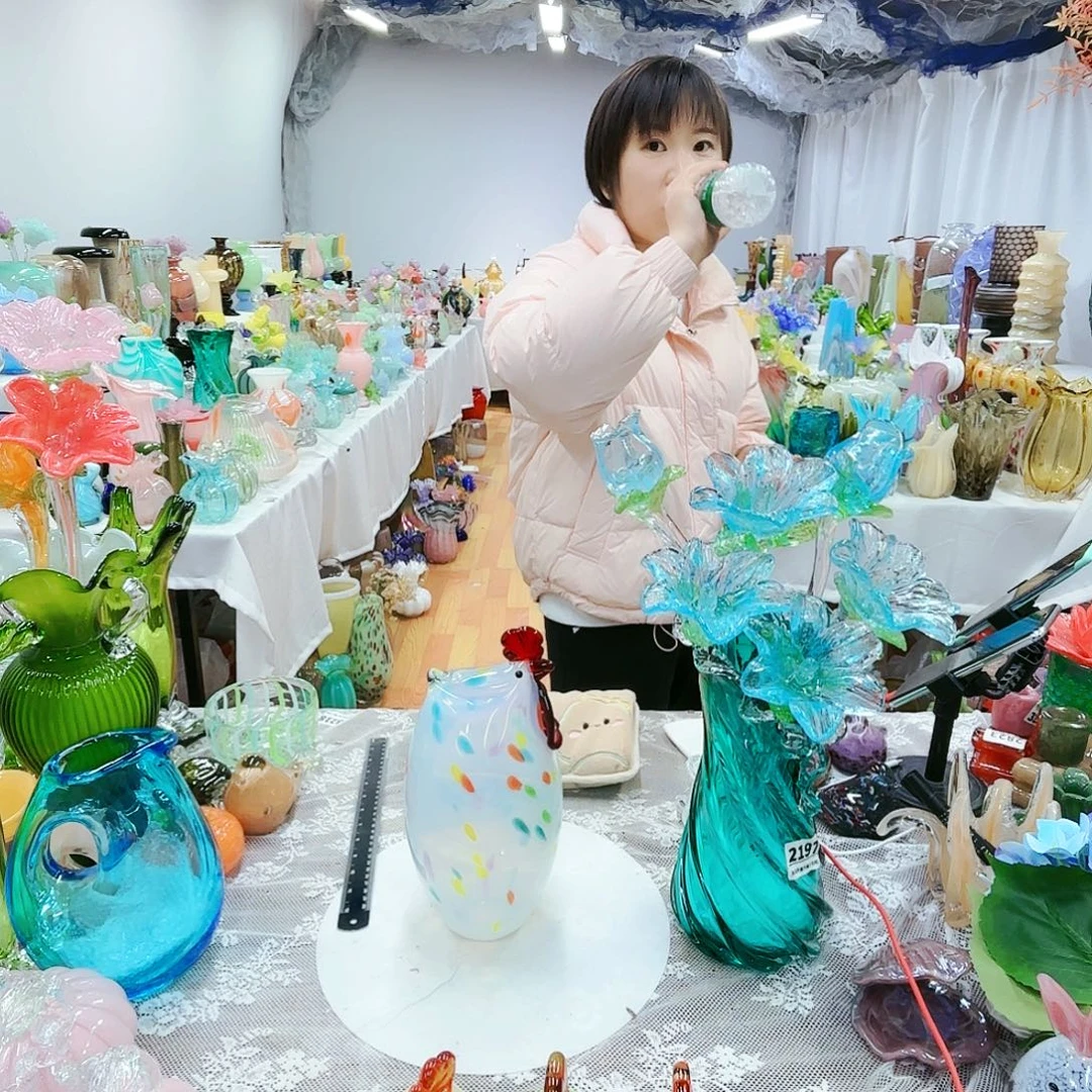 琉璃花瓶花器艺术品