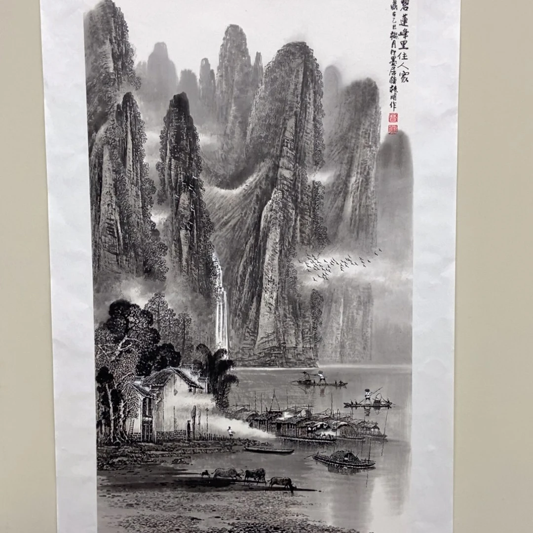 国画莫桂明三尺精品佳作