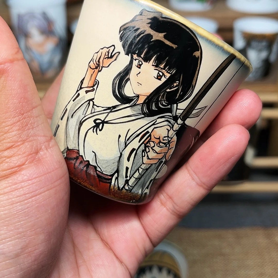 杯景德镇陶瓷手绘主人杯