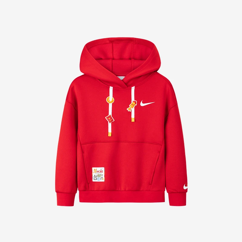 Nike耐克商场同款蛇年新年款运动长袖男女童卫衣NKN-PO-N147