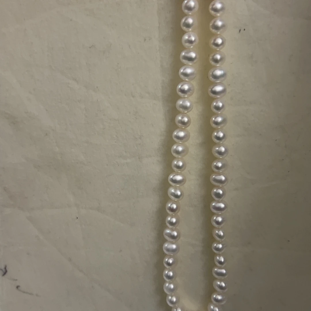 淡水珍珠耳环银S925镶嵌