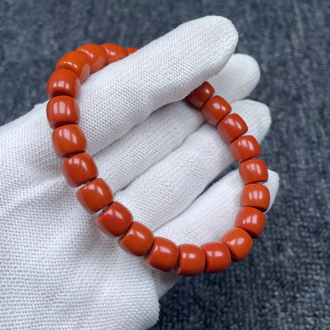 N5 川料精工老型手串满色满肉手链9+