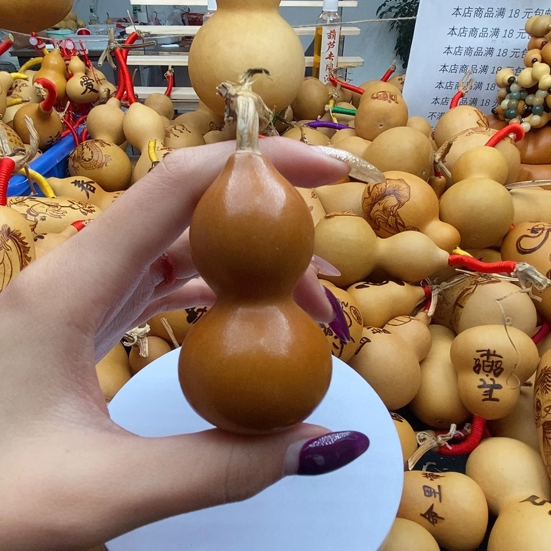 幸***0香榧木葫芦工艺品