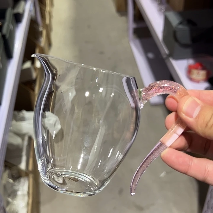 怡然公道杯 粉金