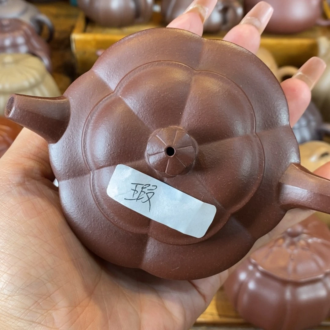 茶壶紫砂原矿泥料手工壶直播间