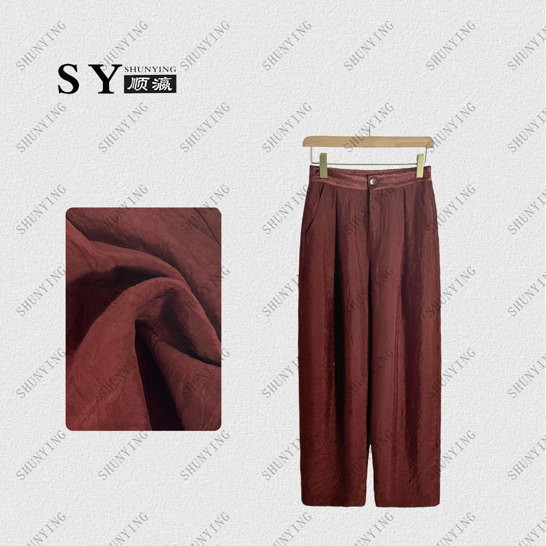 夏季新款文艺简约高腰百搭宽松显瘦休闲裤SY62XXK2030