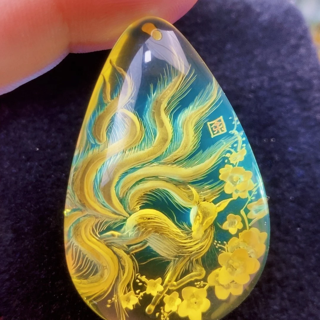 【闪购商品】金珀吊坠(不含链)未镶嵌