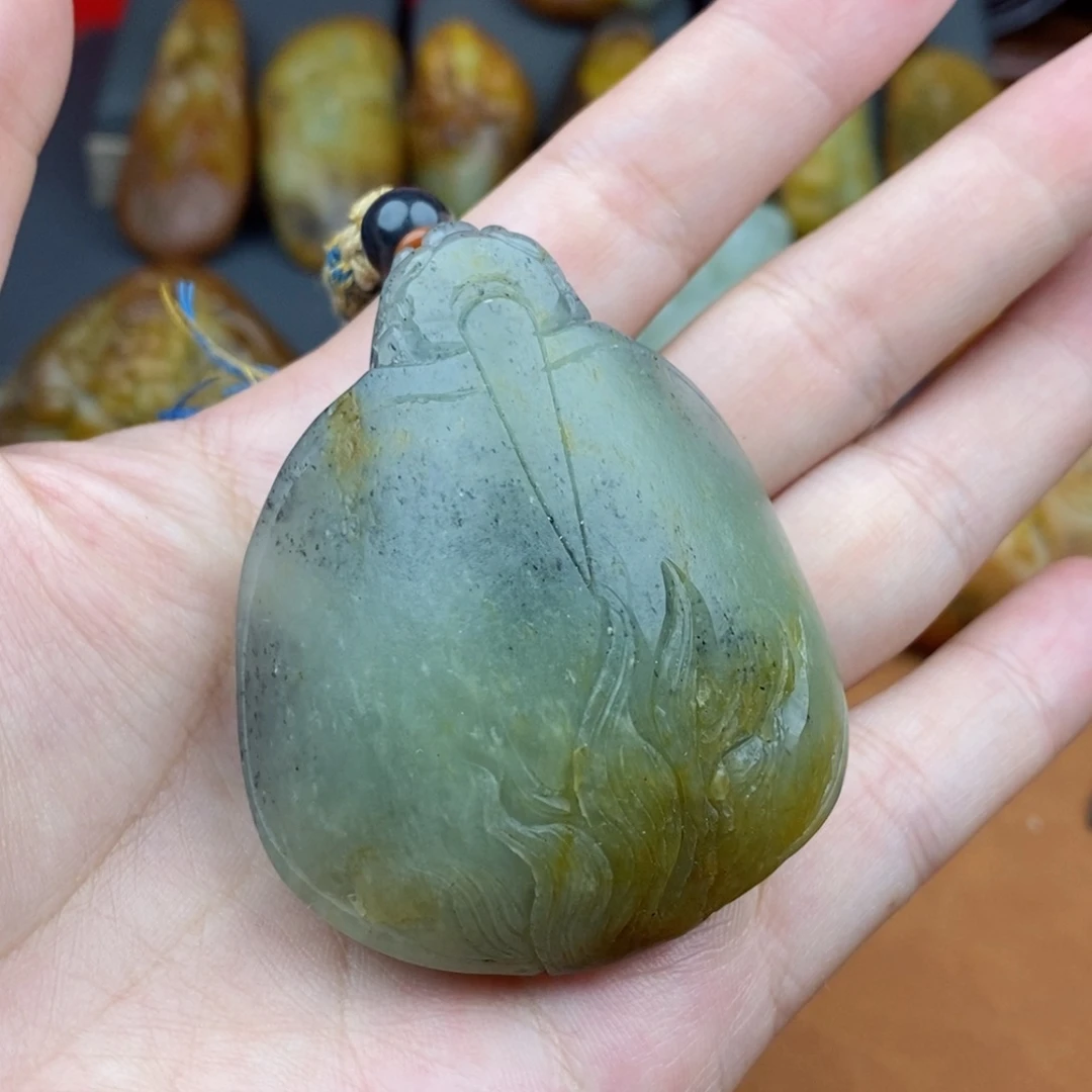 吊坠(不含链)未镶嵌和田玉