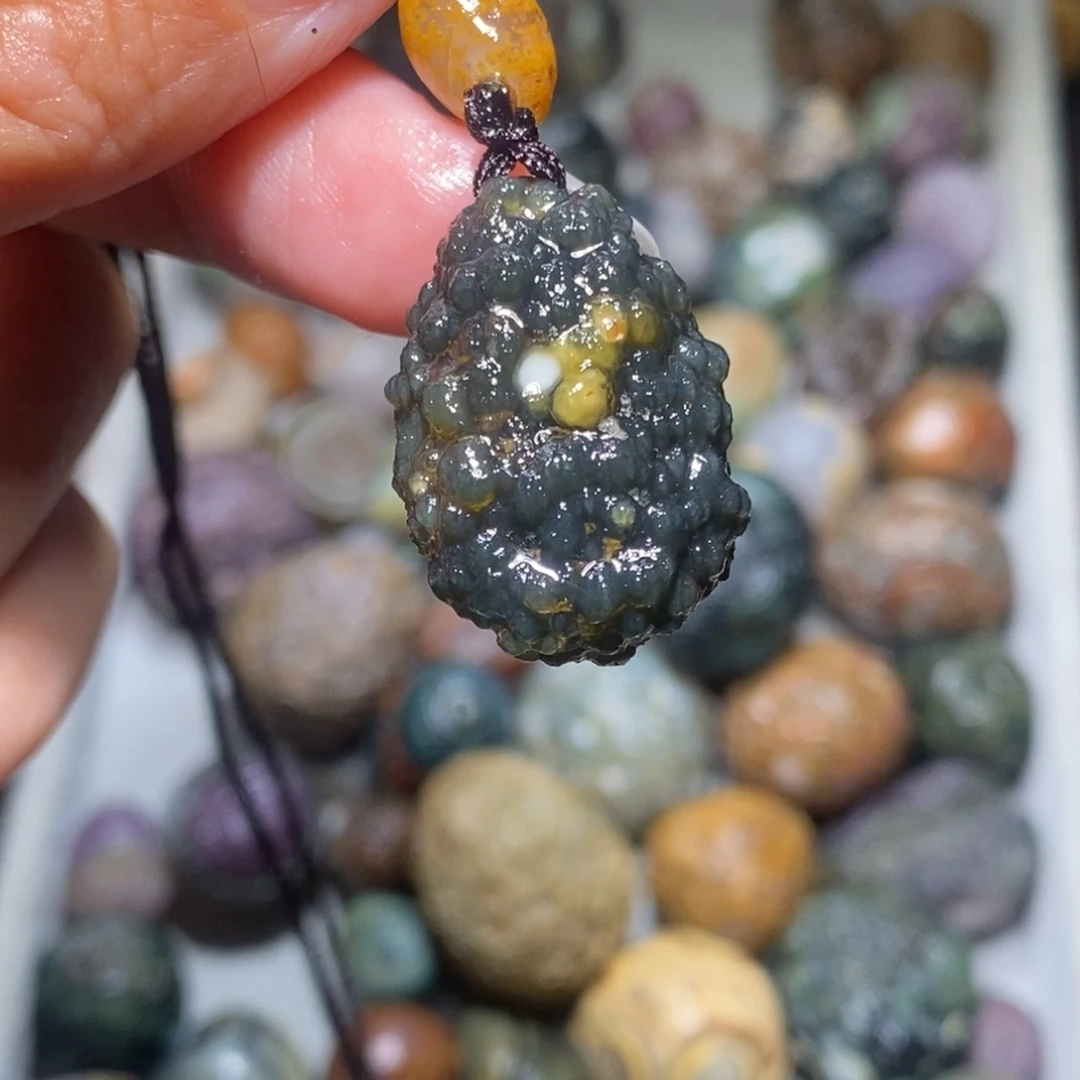 未镶嵌玛瑙/玉髓珠宝半成品