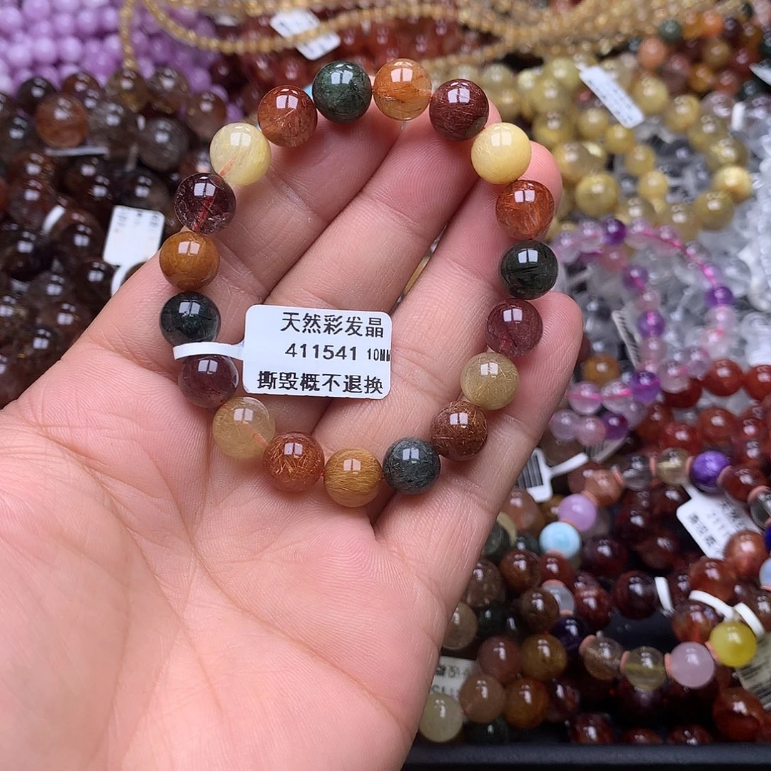 水晶手链未镶嵌，，