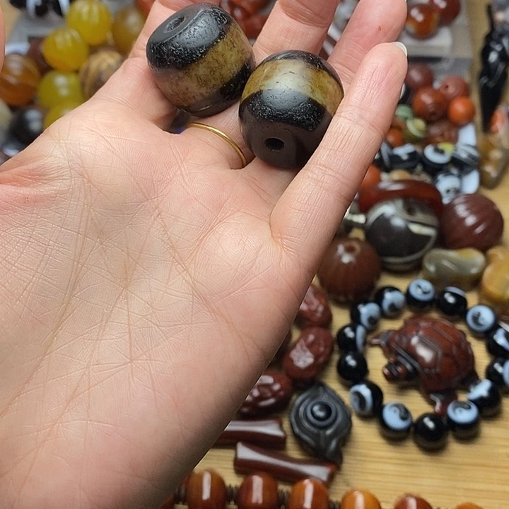 珠***侠菱锰矿（红纹石）合金手绳