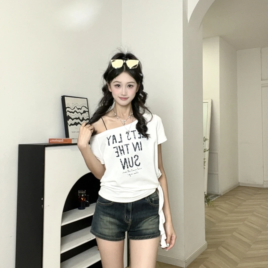 IEF/爱依服短袖2025夏季新款小众设计通勤气质百搭显瘦T恤