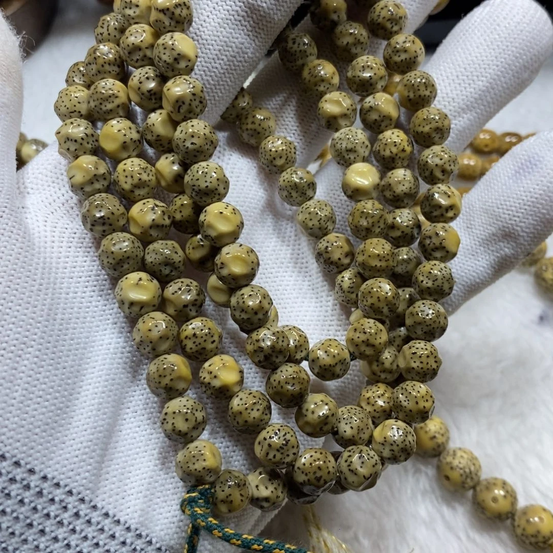 手串星月菩提石玉8无相