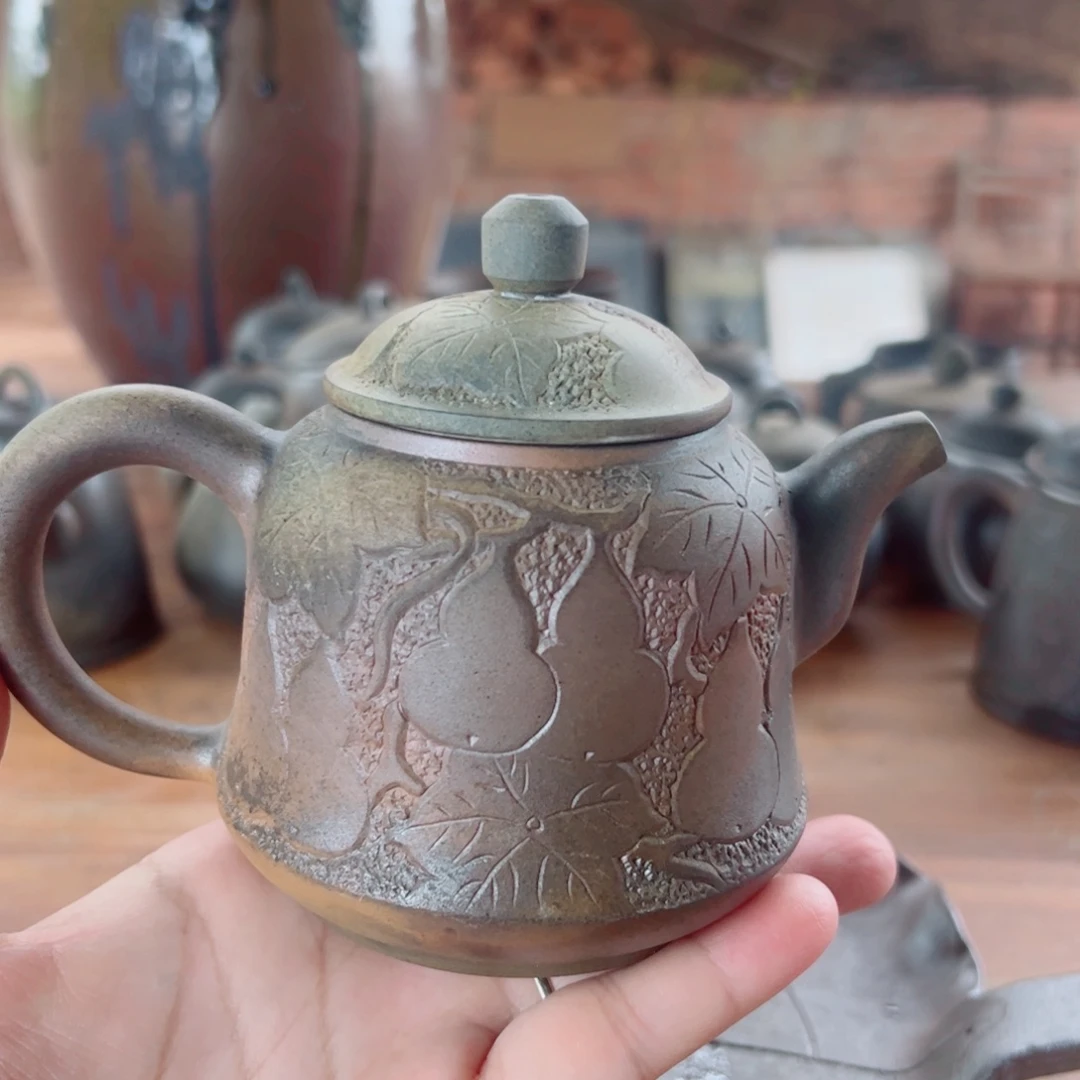 坭兴陶贵台龙窑柴烧茶器A73