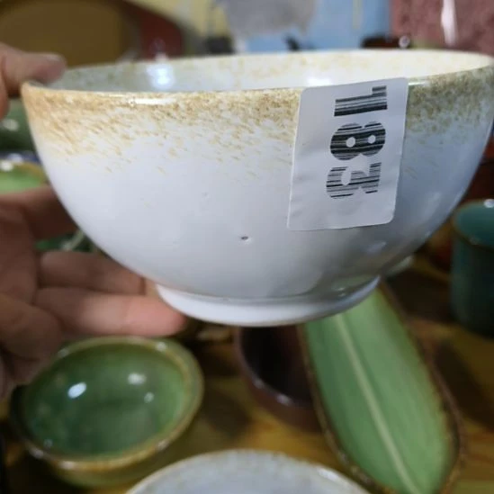 瓷片磁州窑五厂盘碗壶杯有瑕疵