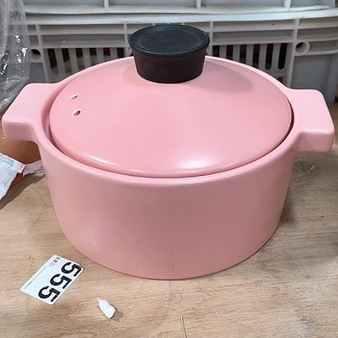 微瑕，明火，口20，高度10粉色，小号，1.8L