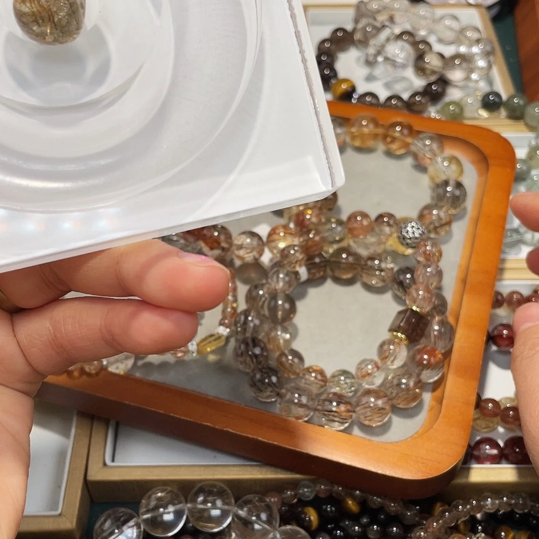 *****水晶未镶嵌手链貔貅