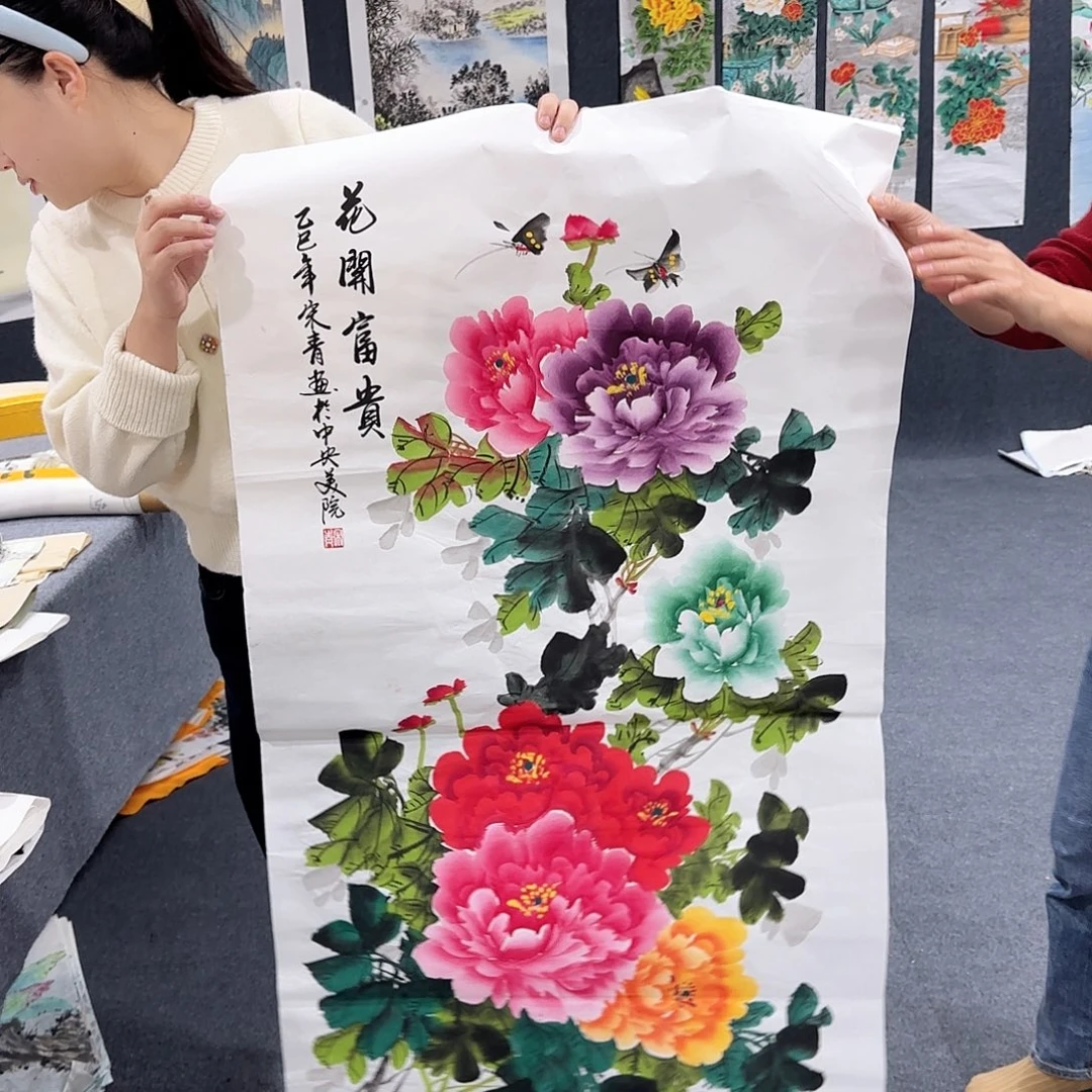 国画非常精美的一幅作品