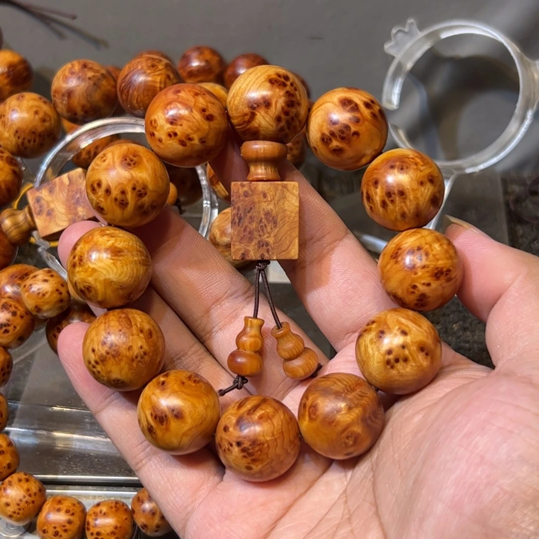 柏木（崖柏）手串/手链2.0陈化红油入门级瘤疤手串