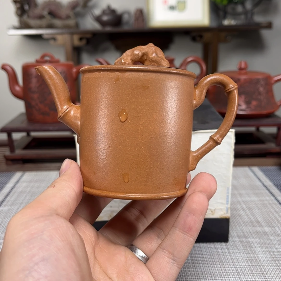 紫砂茶壶笨*微瑕处理
