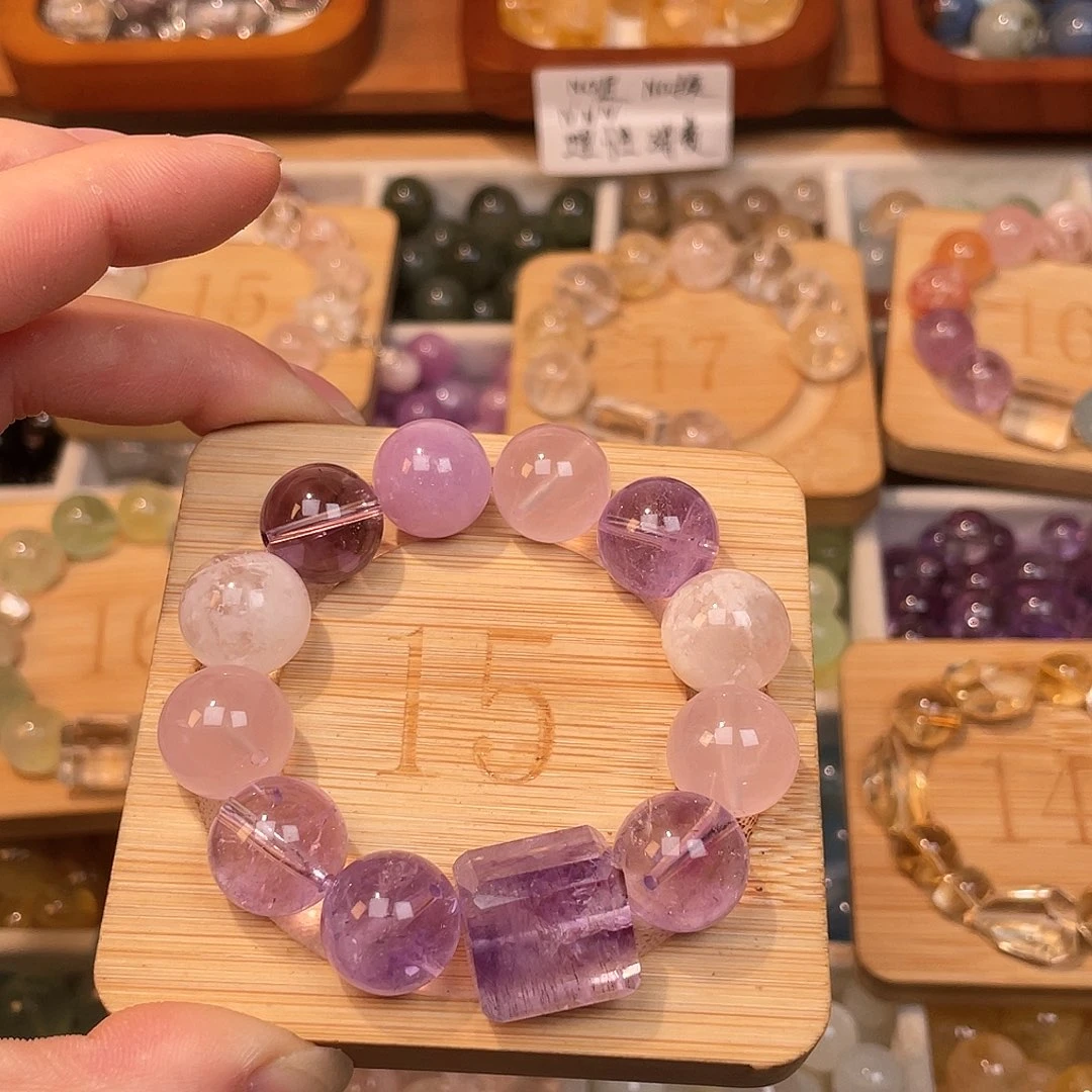 烟晶手链合金?****✨水晶