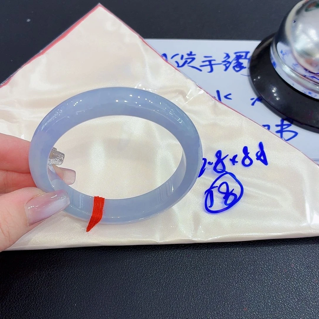 未镶嵌手镯翡翠天然缅甸翡翠手镯58