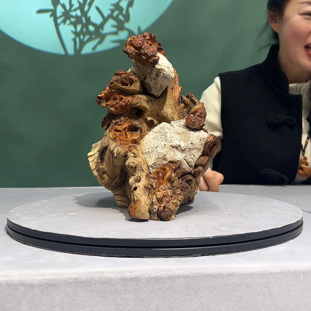 星***瀚柏木（崖柏）崖柏柏香庭院 抱双石