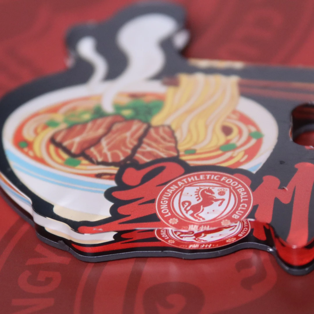 兰州陇原竞技足球俱乐部牛肉面冰箱贴