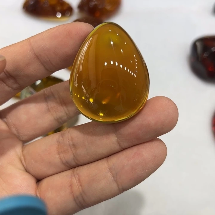琥珀颈饰未镶嵌琥珀吊坠