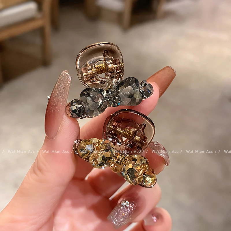 精致小巧蝴蝶结小发夹轻奢迷你公主头夹子2025新款侧边碎发夹头饰