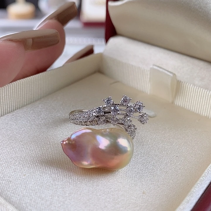 淡水珍珠戒指未镶嵌