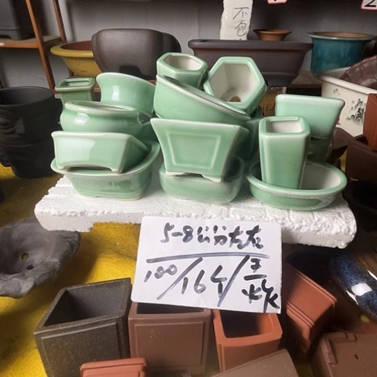 宜兴紫砂福利花盆16个