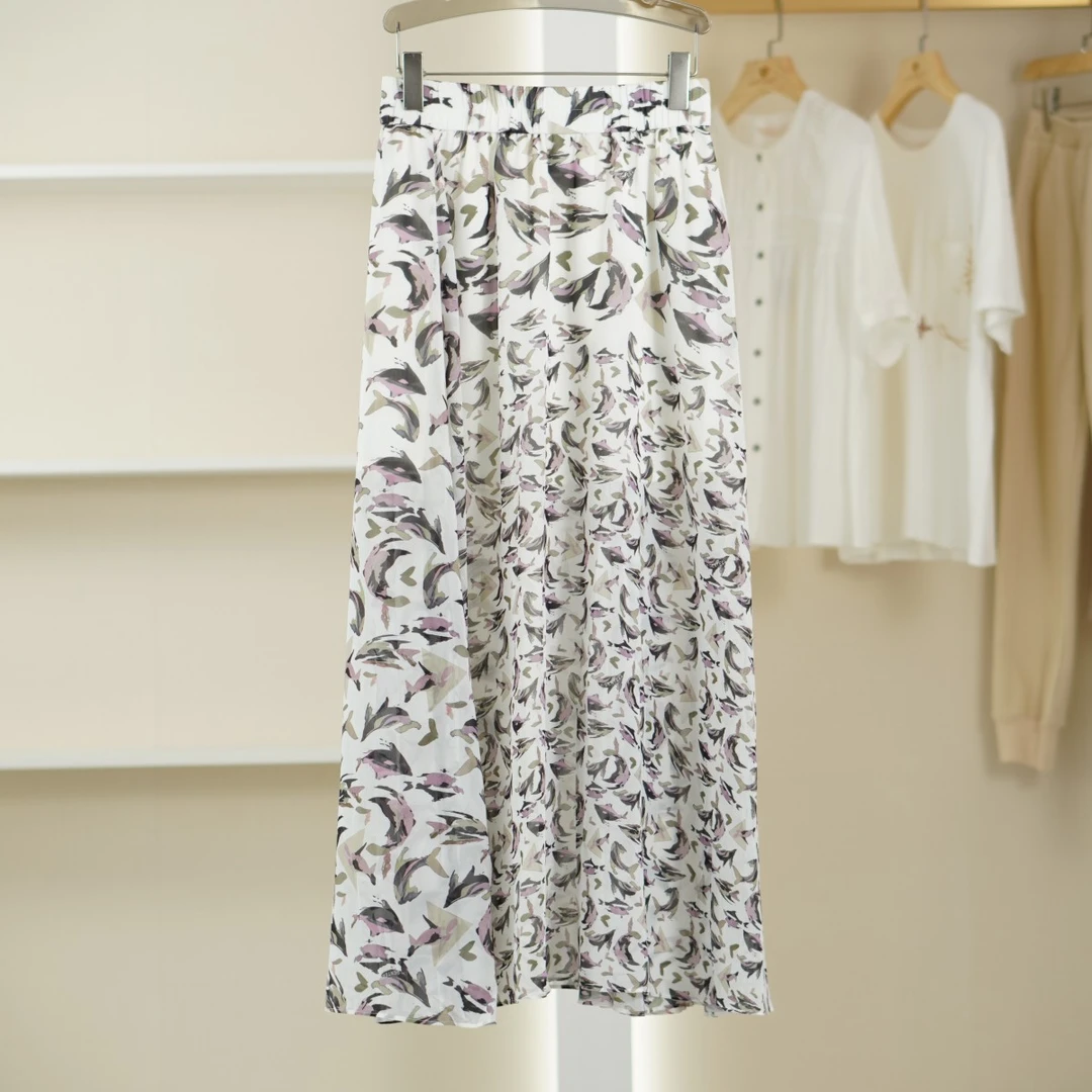 麦迪尚品【H】K065  夏季时尚薄款印花半身裙女装 C组